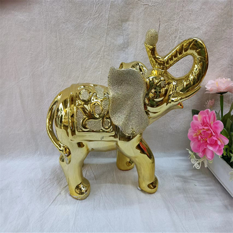 Ceramic decorative animal elephant 243-1