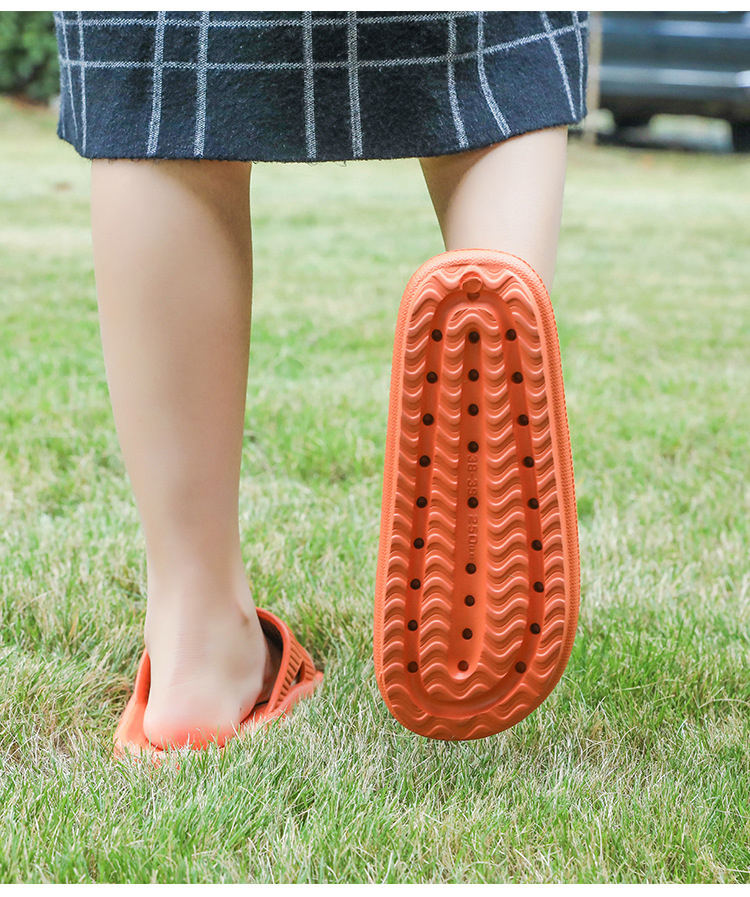 新款网红简约女拖鞋夏居家浴室防滑厚底情侣外穿洗澡耐磨男凉拖鞋详情12