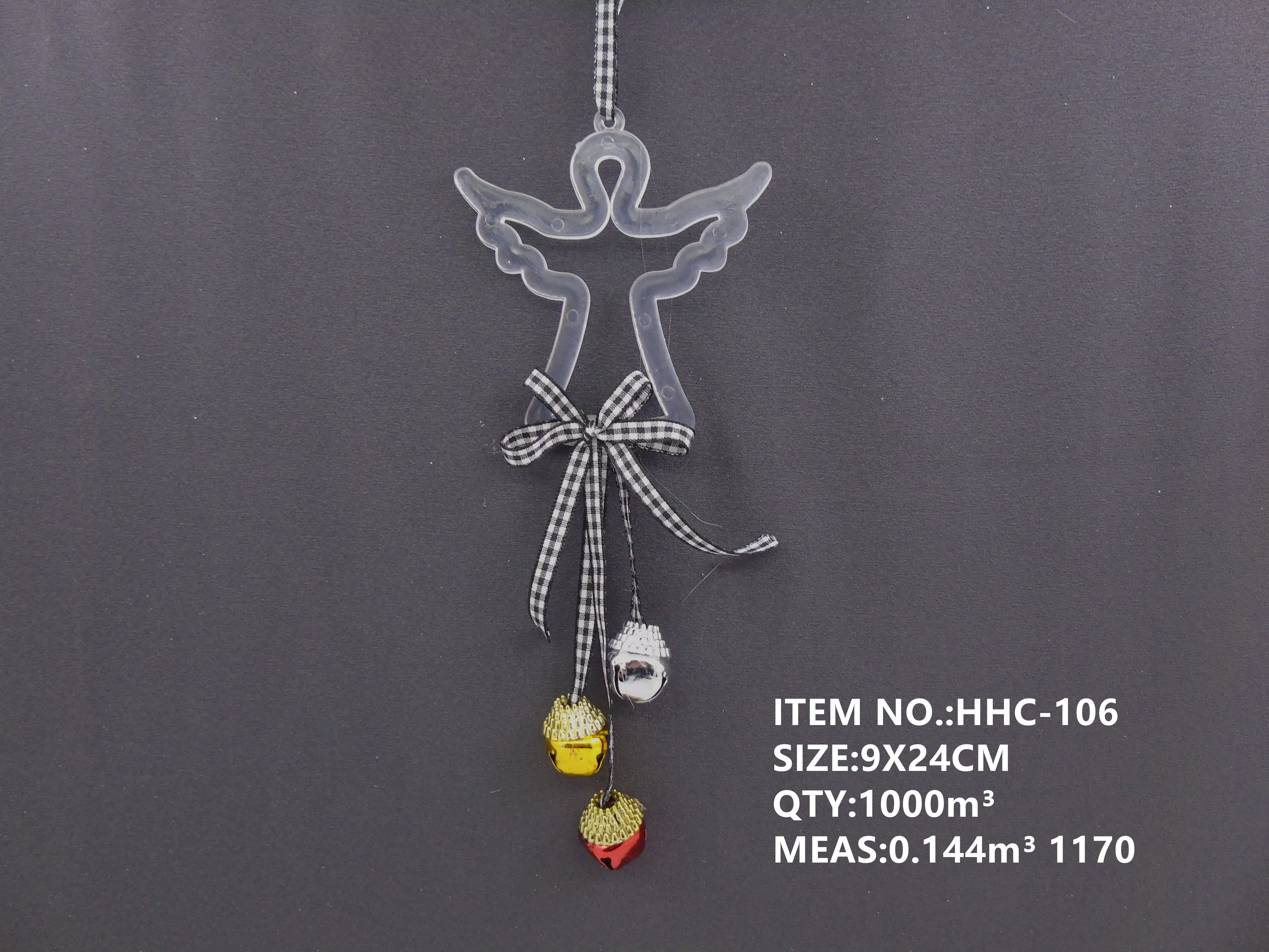 9X24CM圣诞亚克力挂件装饰品106圣诞装饰品详情1