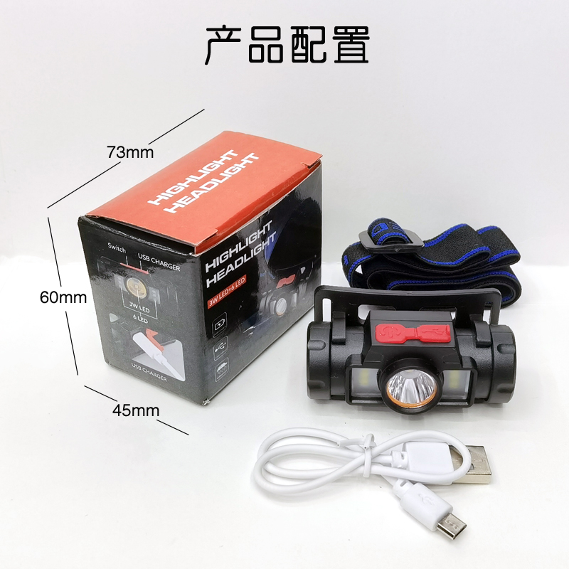 Faros SH-17 faros recargables USB faros de ciclismo faros de camping al aire libre faros de minería faros de mantenimiento faros de camping faros de pesca details Picture