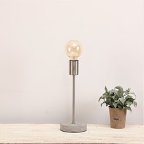 Cement table lamp Interior decoration lamp Wrought iron table lamp Metal table lamp