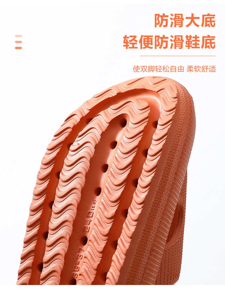 新款网红简约女拖鞋夏居家浴室防滑厚底情侣外穿洗澡耐磨男凉拖鞋详情14