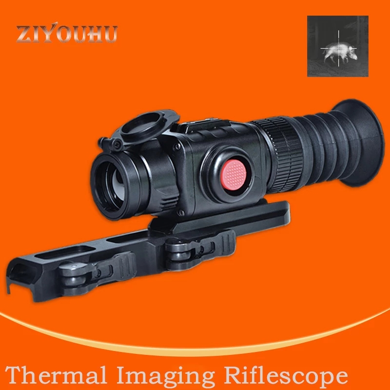 ZIYOUHU CS-7 35/50mm Infrared Thermal Night Vision Sight Scope Aiming Crosshair Thermal Riflescope for Hunting 1200G/ms Shock Resistance thumbnail