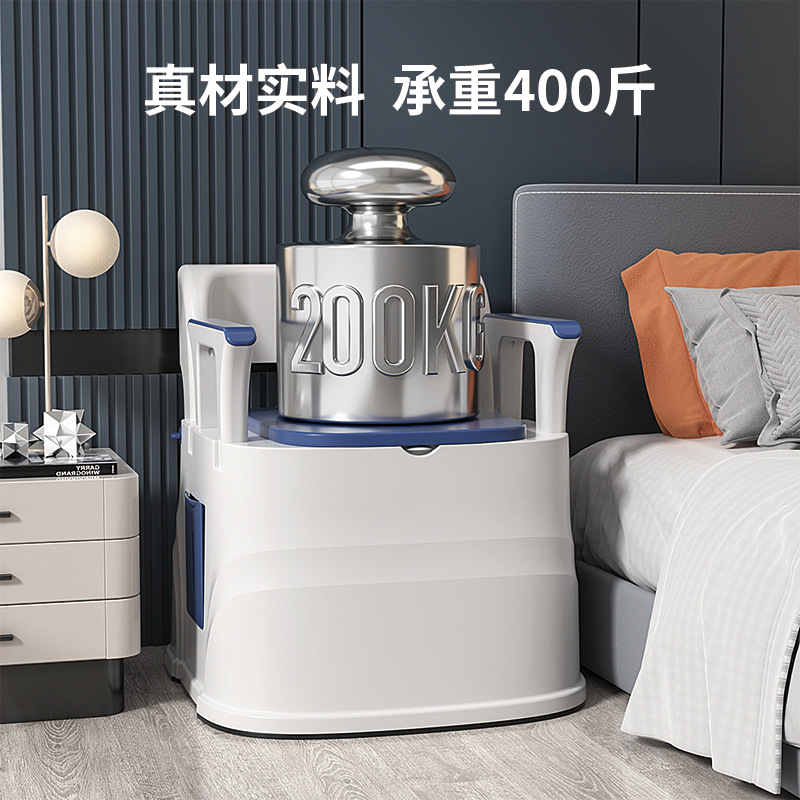 Portable toilet for foreign trade