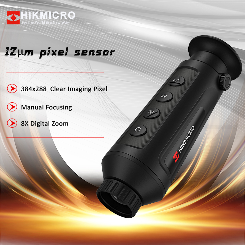 HikMicro LYNX Pro LH19 Thermal Imaging Monocular Camera Handheld 384x288 Infrared Detector Night Thermal Vision WIFI Hotspot Ranging Function