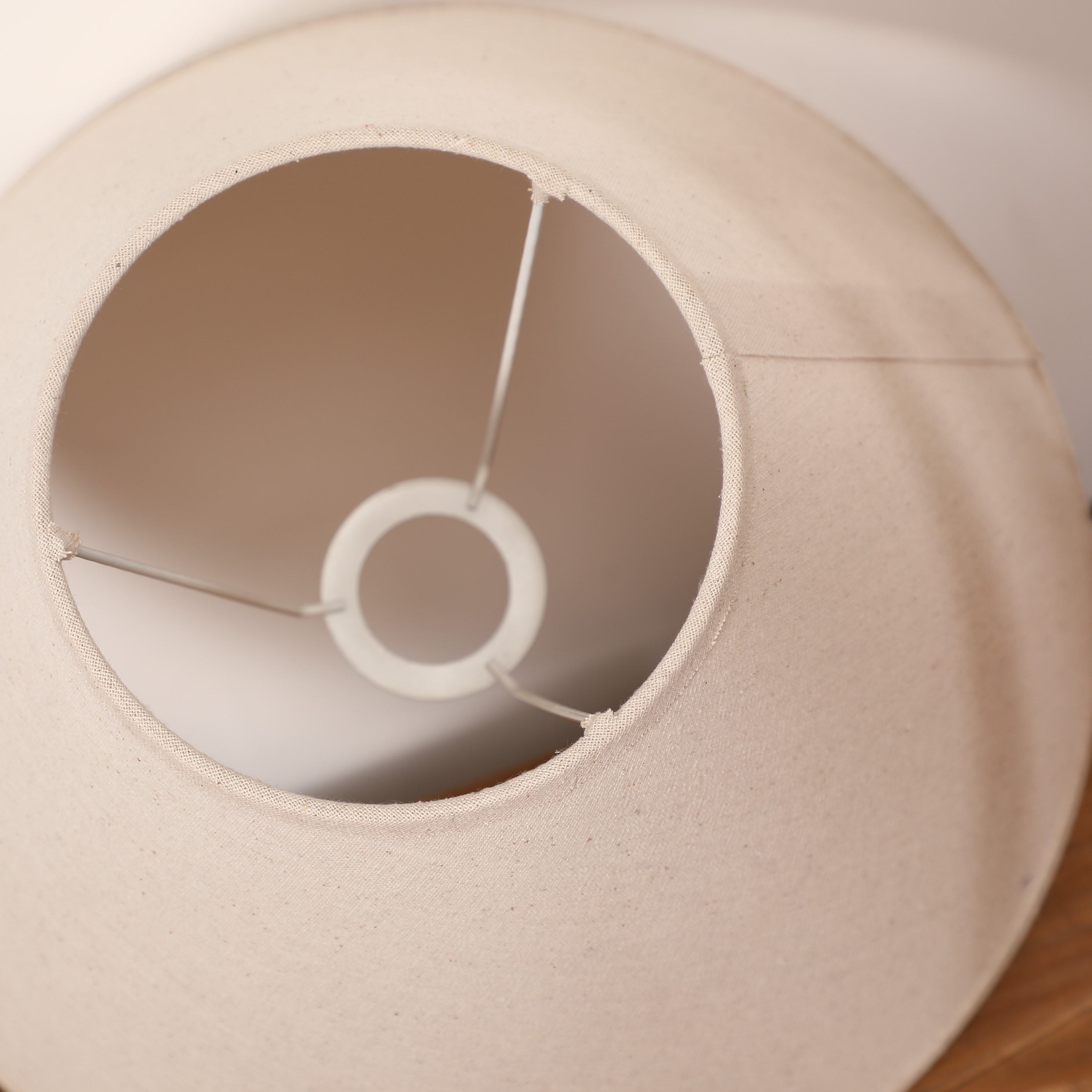 北欧美式创意实木台灯书房卧室装饰灯具三支架台灯详情7