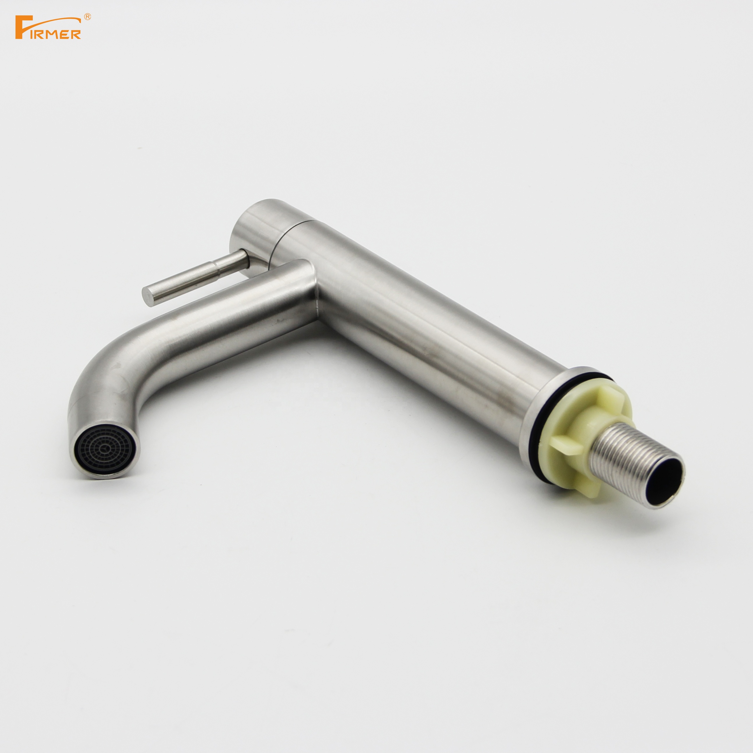 FIRMER brass bathroom cold water quickly open wash faucet bathroom basin mixer tap Item Picture