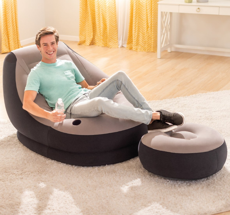 Inflatable sofa for foreign trade