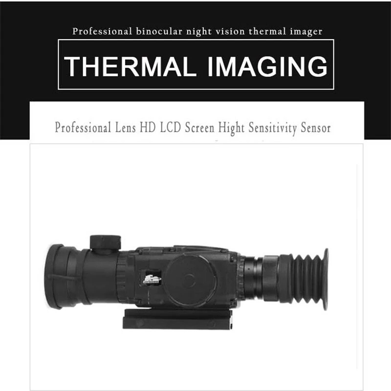 ZIYOUHU ZK1-50 HD Infrared Thermal Imaging Night Vision Scope Outdoor Hunting Thermal Camera Tactical Military Sight Riflescope