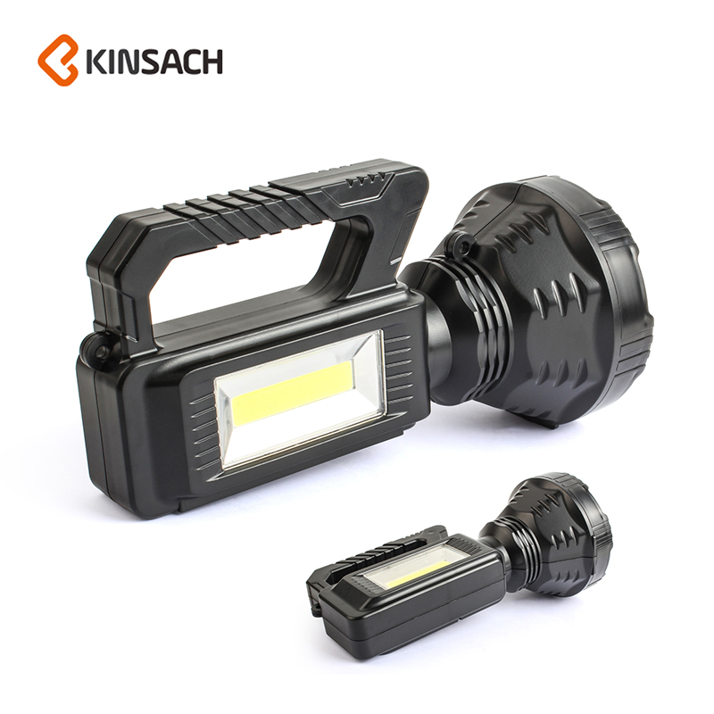 手提灯 手提电筒强光高亮远射USB充电户外探照灯电筒提灯