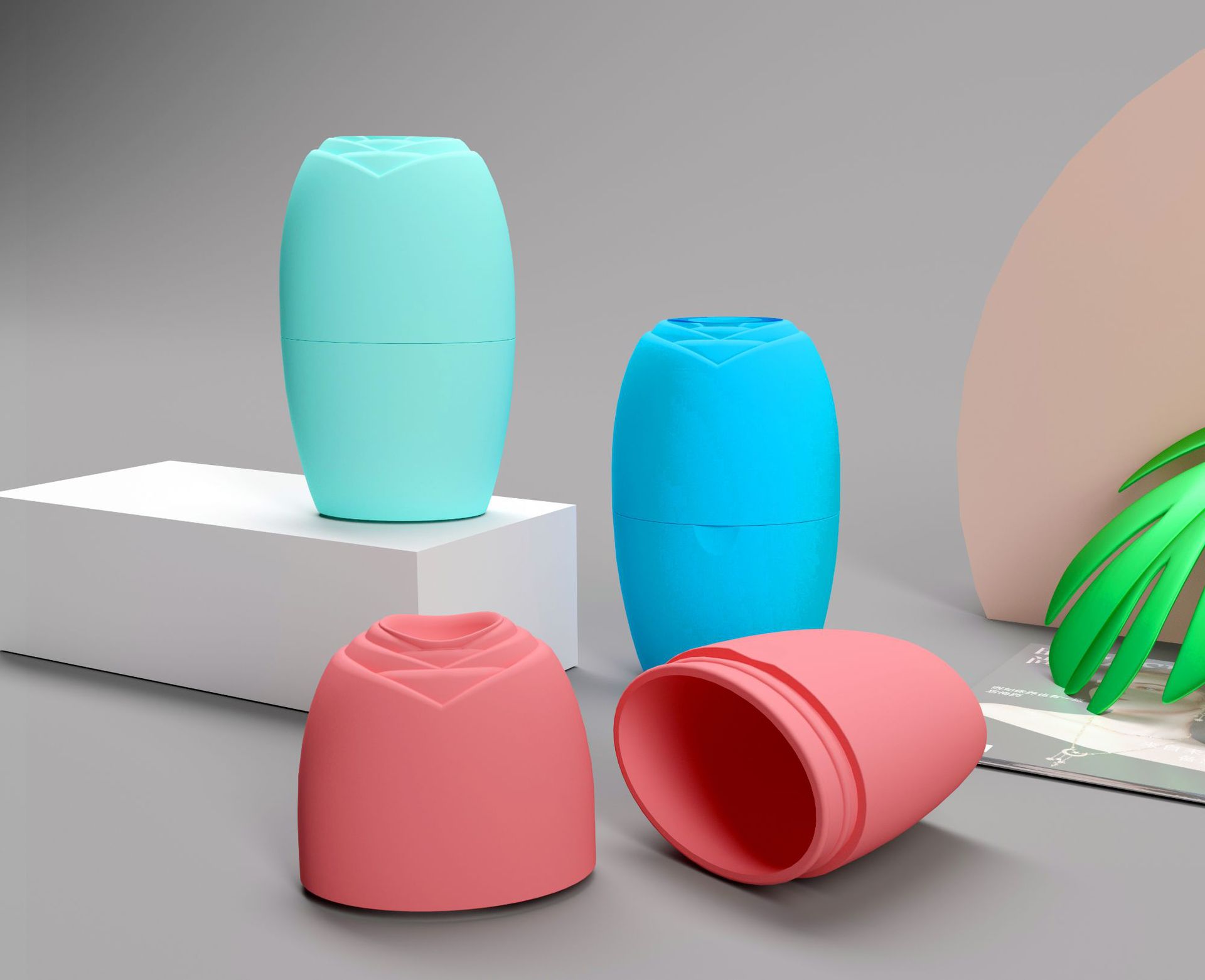 Silicone face ice mold for foreign trade