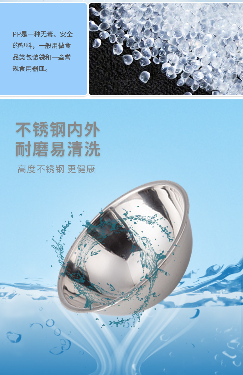 新款15°倾斜宠物碗护颈不锈钢狗碗猫碗饭盆饮水碗可拆卸清洗宠物食具详情6