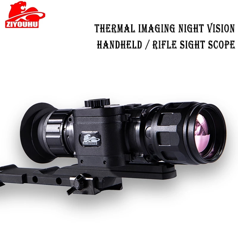 Multifunction Thermal Imager Night Vision Riflescope Optics Hunting, Hotspot WIFI CLIP ON Crosshairs Reticle Thermal Sight Scope