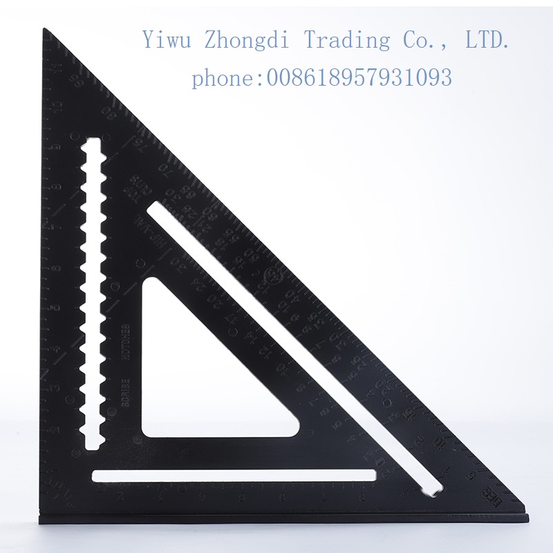 Aluminum alloy woodworking triangle ruler 铝合金三角尺 木工直角尺详情2