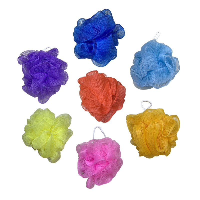 Small Bath Bath Ball Bath Flower Ball Bath Bubble Rich Soft Comfortable Multi-Color New Material Manufacturers
