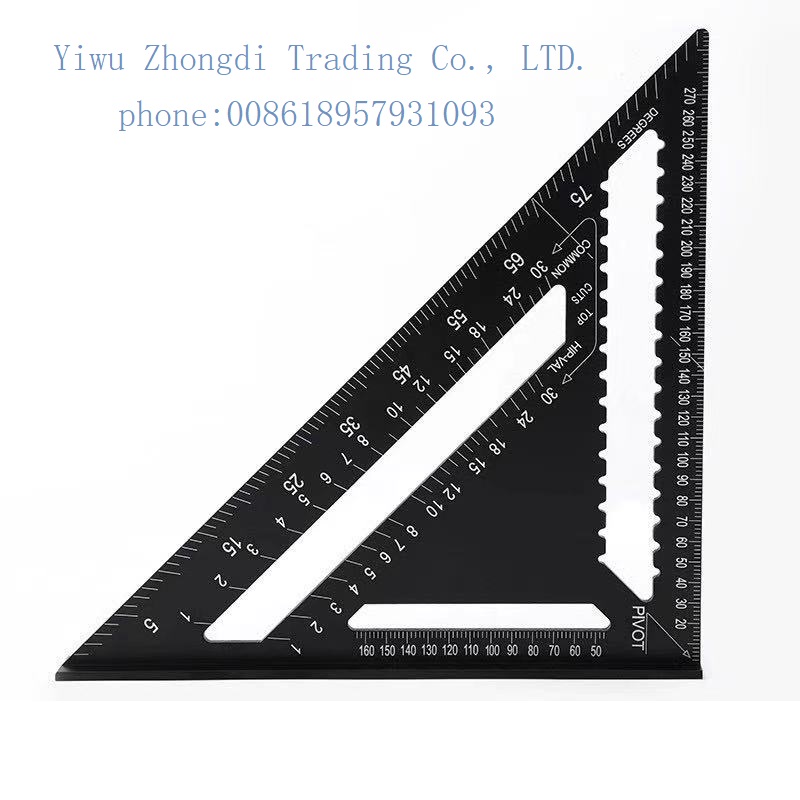 Aluminum alloy woodworking triangle ruler 铝合金三角尺 木工直角尺详情13