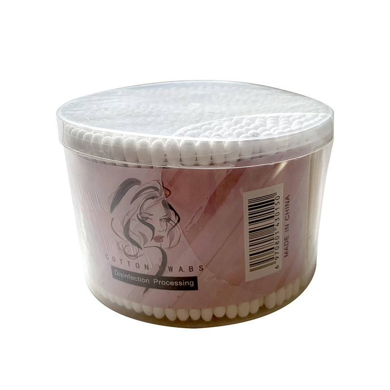 Disposable Double-Head Cotton Swabs 500 Boxed Wooden Sticks Cotton Makeup Remover Ears Picking Ears Adult Household Wholesale Item Picture