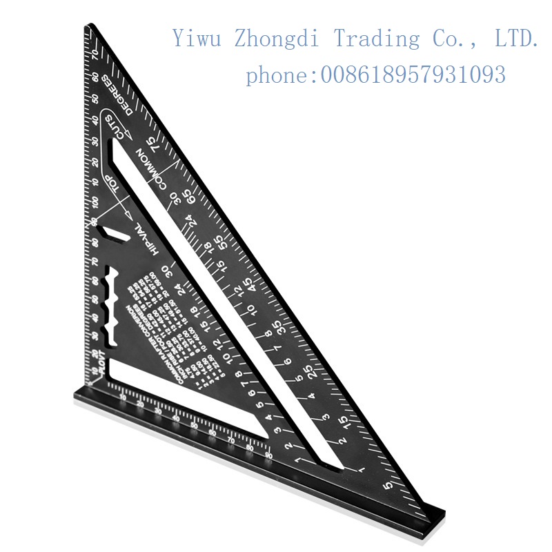 Aluminum alloy woodworking triangle ruler 铝合金三角尺 木工直角尺详情14