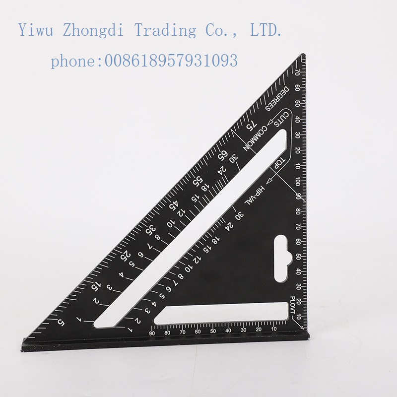 Aluminum alloy woodworking triangle ruler 铝合金三角尺 木工直角尺详情6