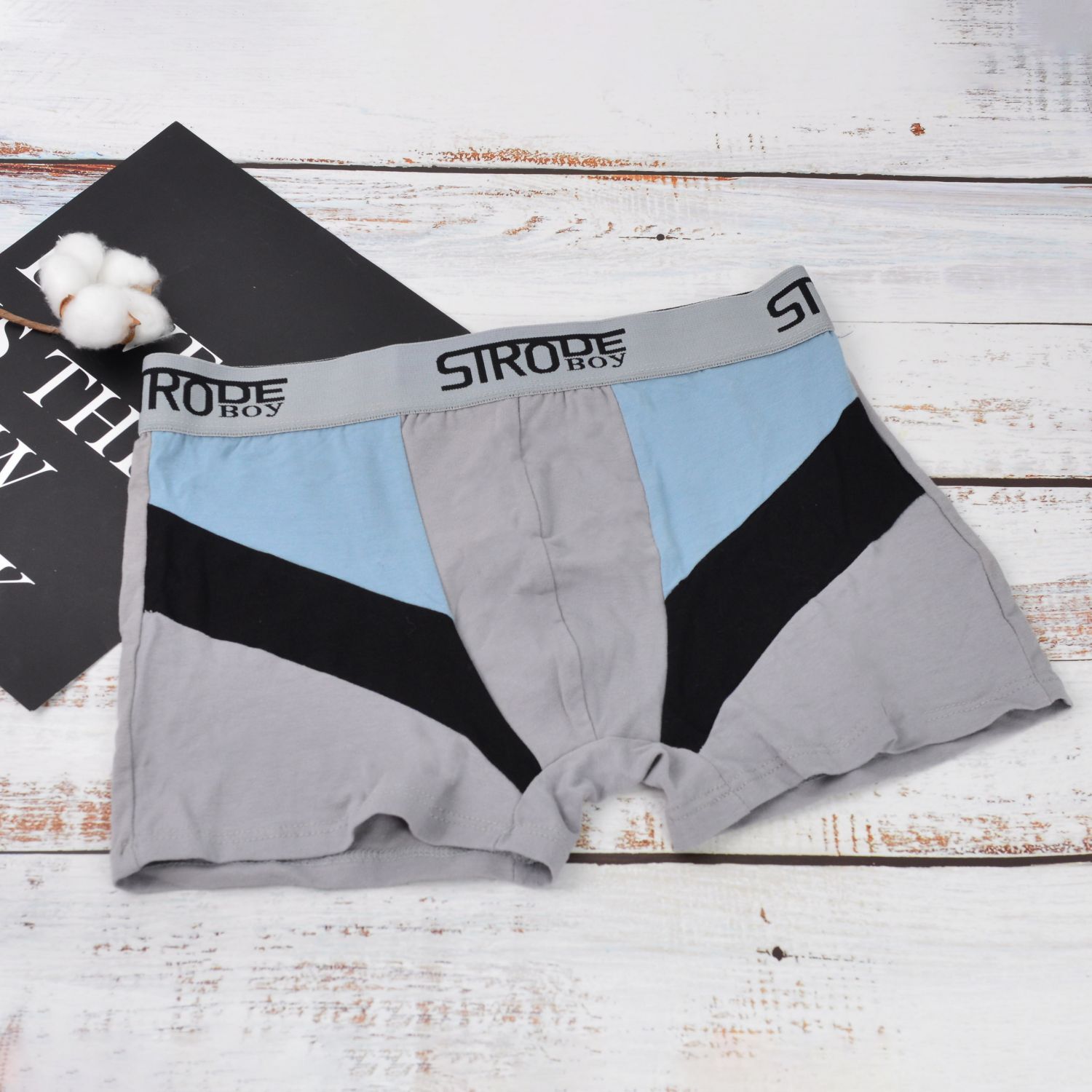 KUZHIYANG underwear boxer custom cotton sexy seamless underwear for men thumbnail