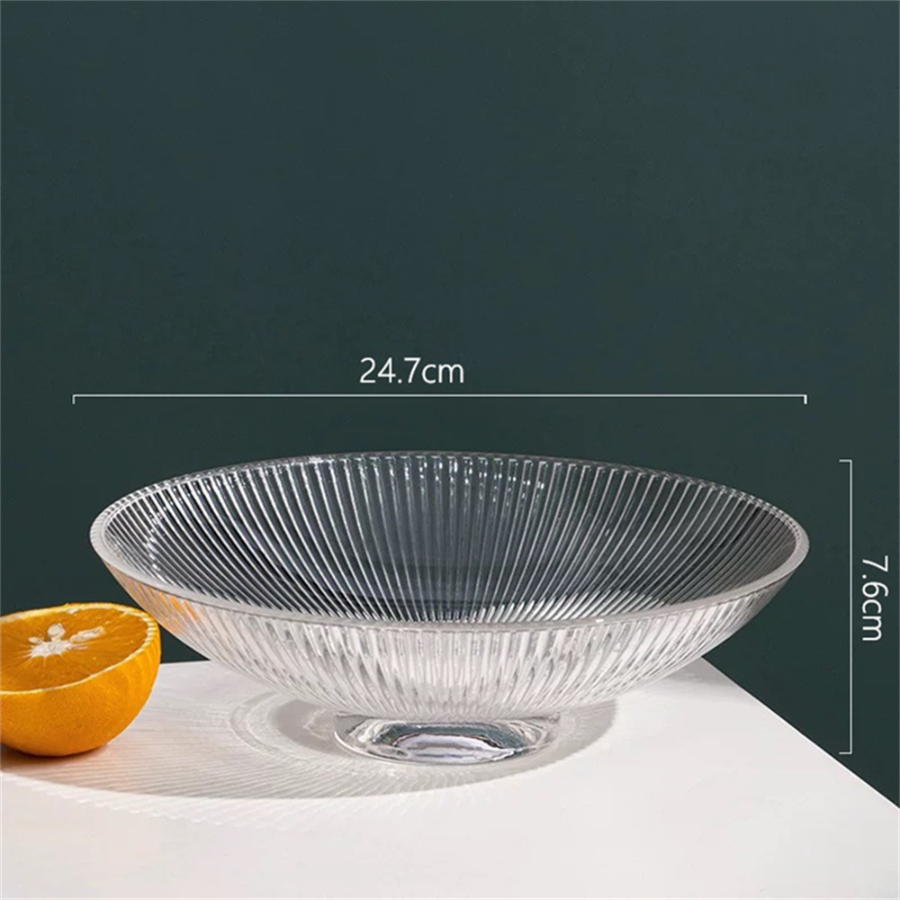 hahacrysta simple moda cristal fruta fruta seca compota KTV creativo bar mesa de bar compota de fruta fruta seca compota de fruta de vidrio hogar moda atmósfera