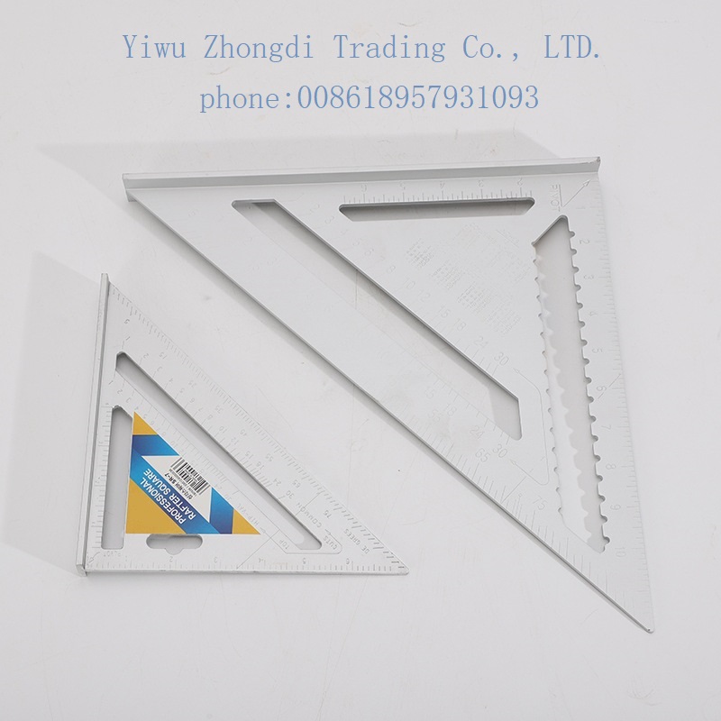 Aluminum alloy woodworking triangle ruler 铝合金三角尺 木工直角尺详情7