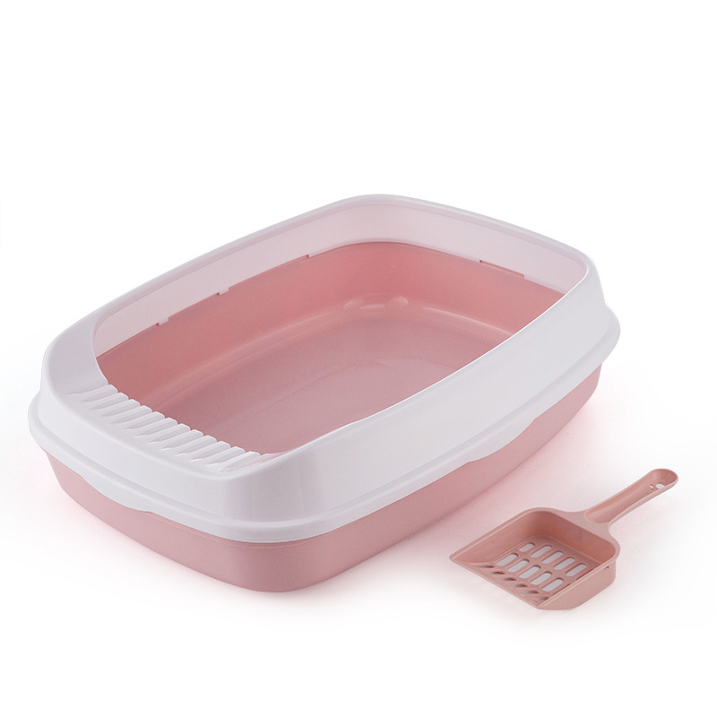 Wholesale of pet cat litter boxes, large cat toilets, anti-splash cat litter boxes, and pet supplies for both big and young cats Application Scenario