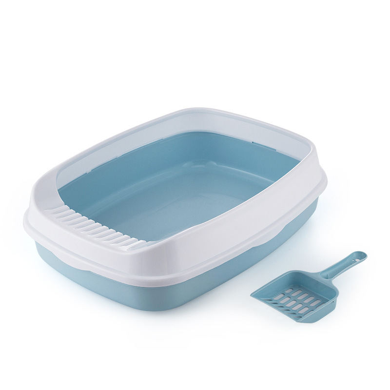 Wholesale of pet cat litter boxes, large cat toilets, anti-splash cat litter boxes, and pet supplies for both big and young cats Specification image