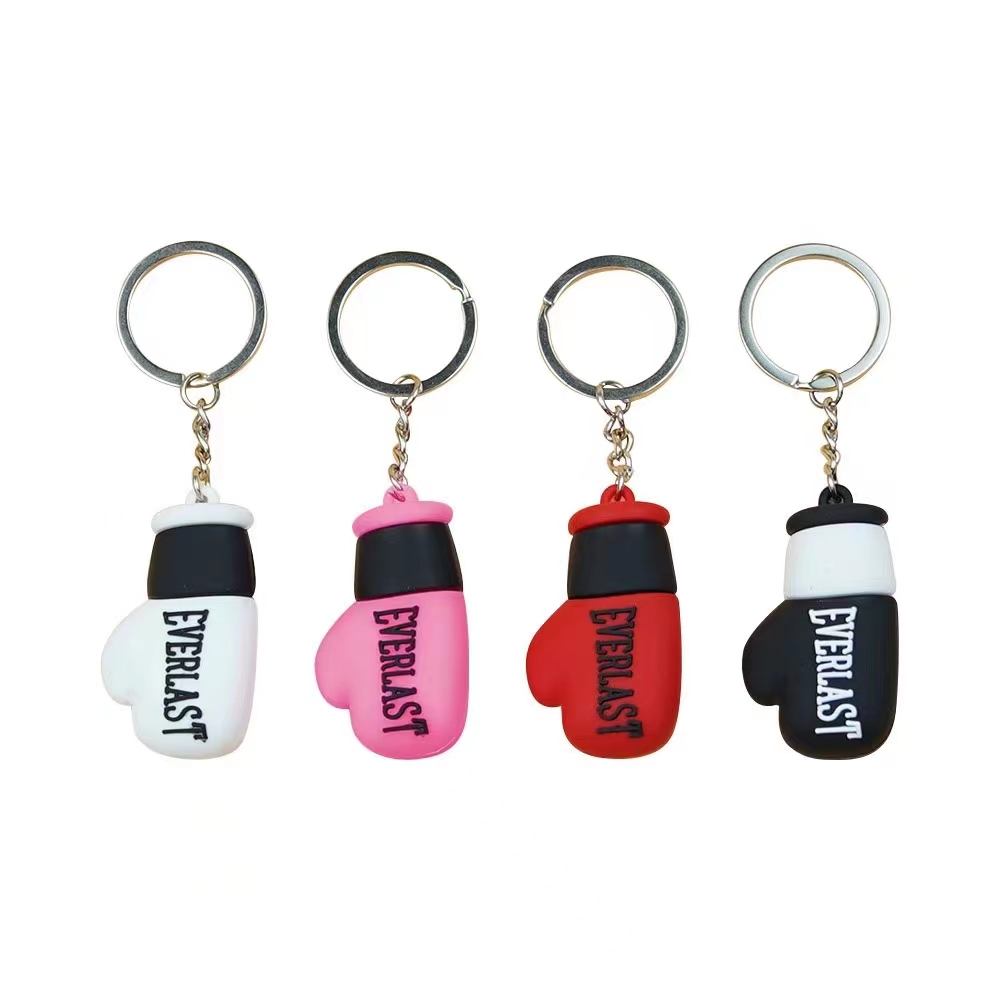 Keychain Silicone material keychain series mixed