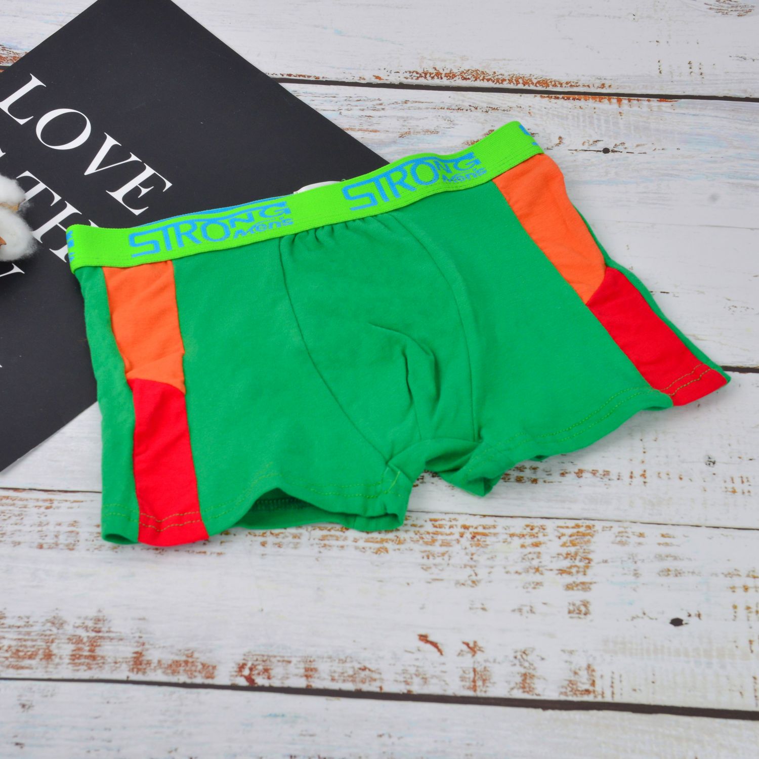 KUZHIYANG Comfortable Men Underwear Cotton Sport Man Boxer Briefs thumbnail