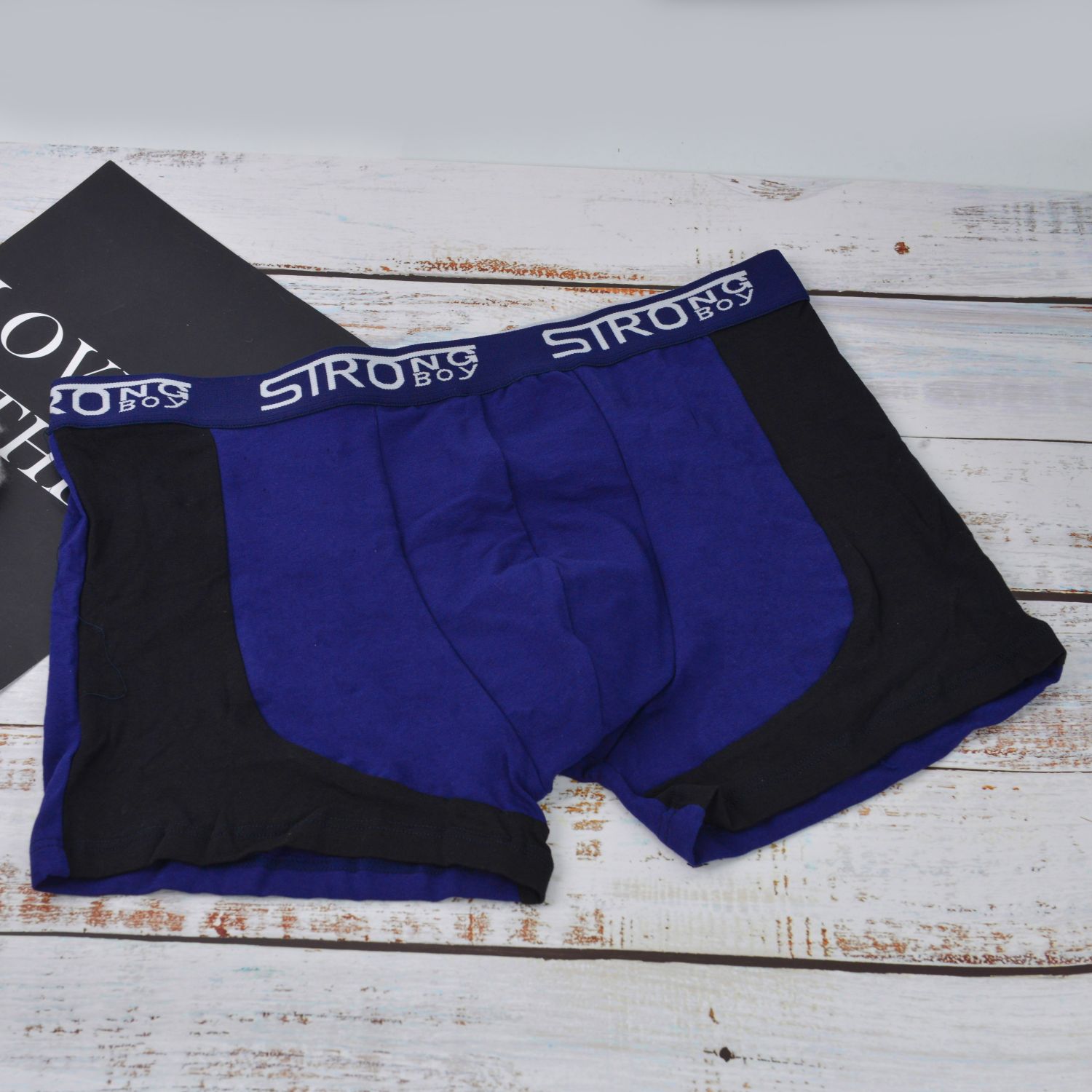 KUZHIYANG Comfortable Breathable Panties Men Underwear Cotton Knickers Elastic Undies Boxer