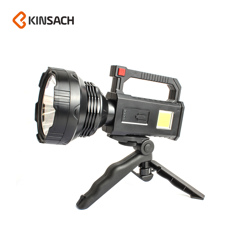 跨境P70充电大功率手持式LED手电筒充电矿灯多功能防水探照工作灯