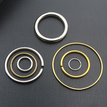 金属箱包配件 焊接铁圈 单圈 圆形铁环 手袋服饰圆环不锈钢铁线圈