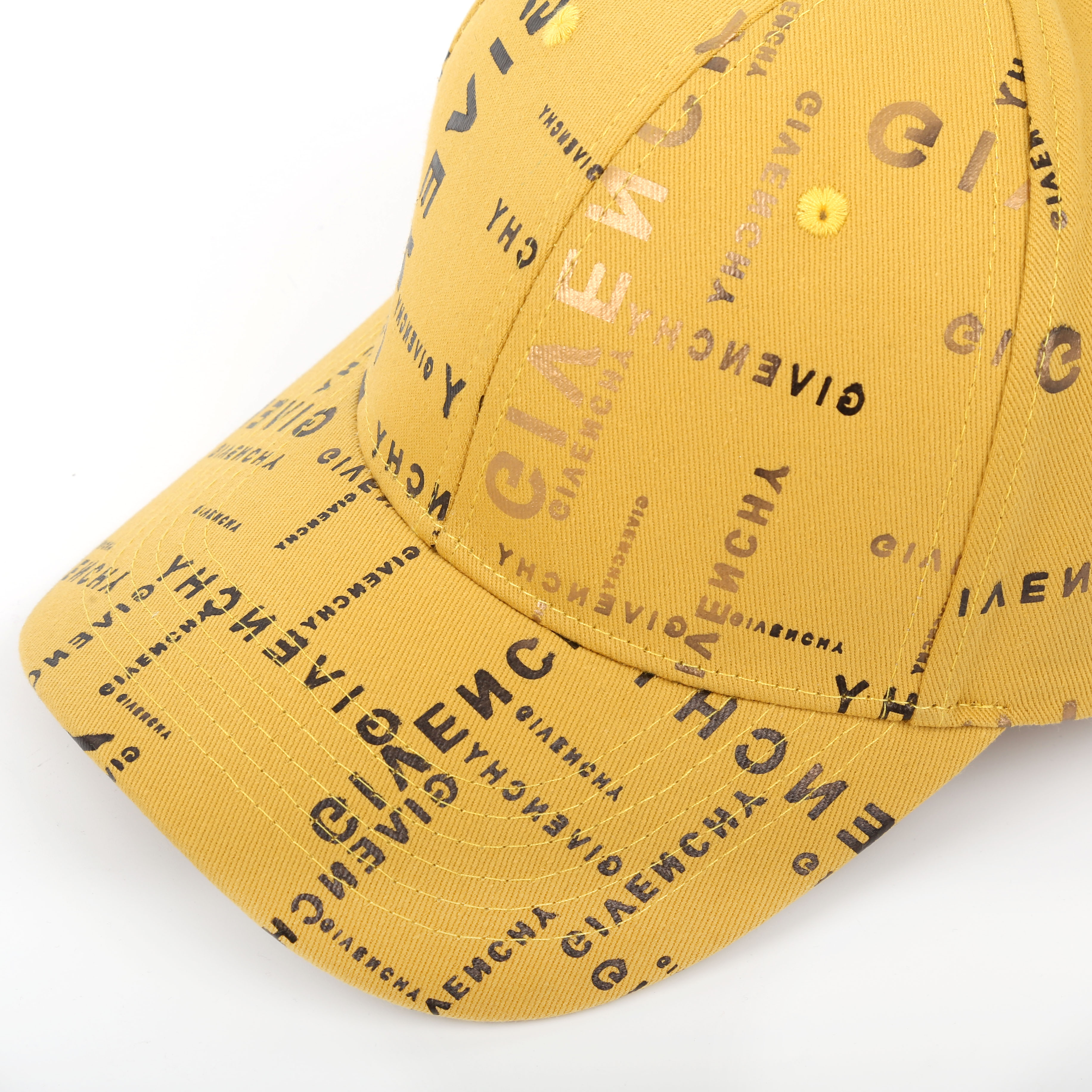 AILILIS Barrage printed logo cotton shade hip-hop baseball cap thumbnail