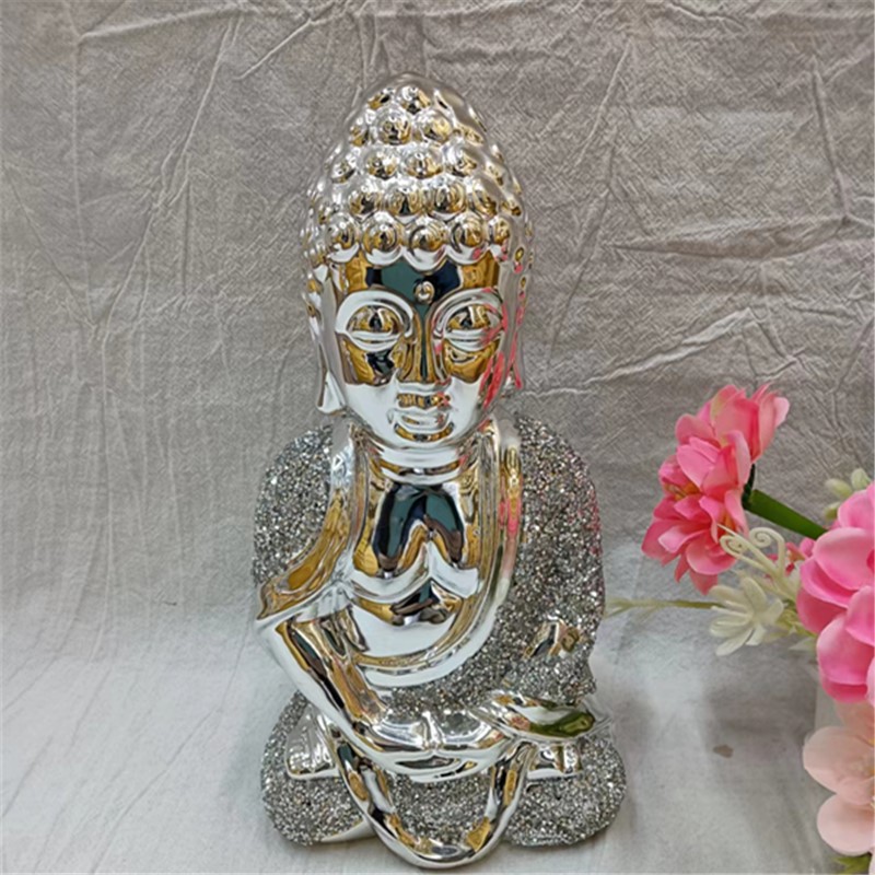 Ceramic decorative Buddha statues