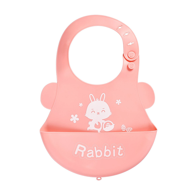 Food Grade Silicone Bib For Children Baby Food Pocket Environmentally Friendly Clean Rice Pocket For Mother And Baby Gift Bib