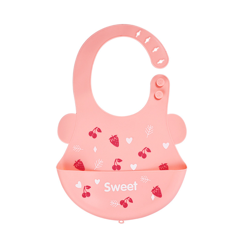 Baby Silicone Bib Waterproof Baby Food Bib Child Food Food Pocket Saliva Pocket