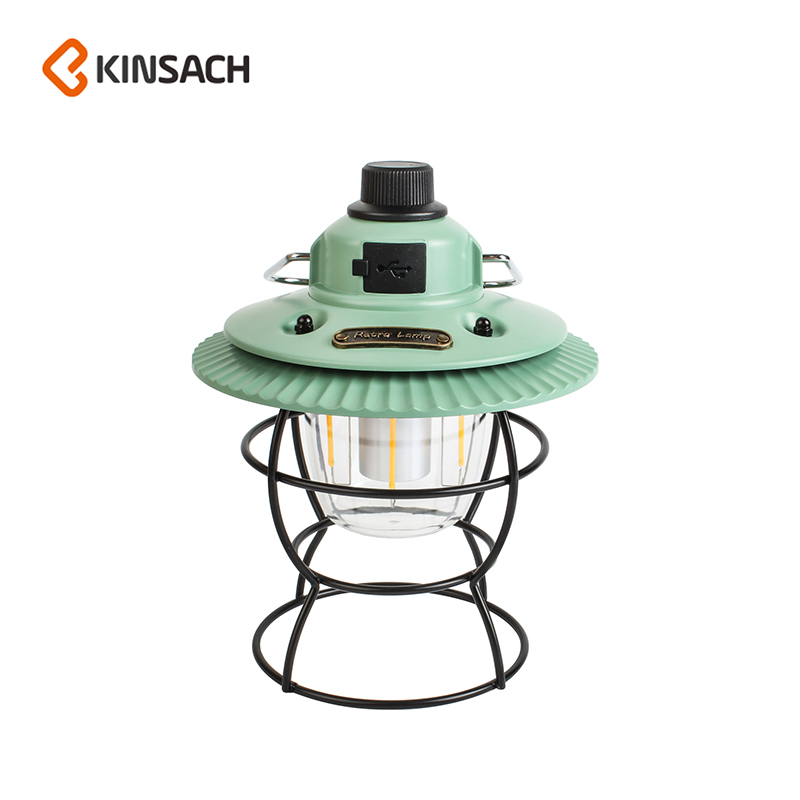 户外多功能照明野营灯 手提营地照明马灯 跨境新款led复古露营灯