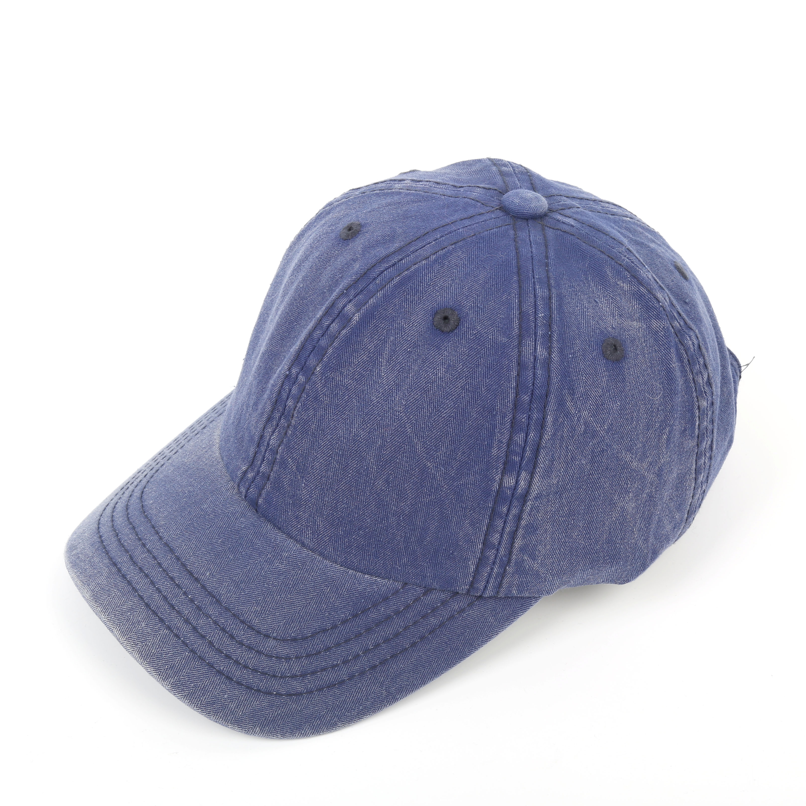 AILILIS Customizable logo craft wash denim baseball cap thumbnail