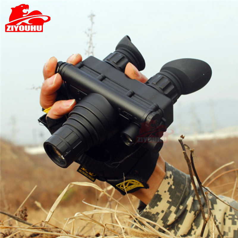 ZIYOUHU Gen 2+ Night Vision Outdoor Camping Hunter Monocular & Binocular Goggles HD Infrared Night Vision Records Thermal Imager