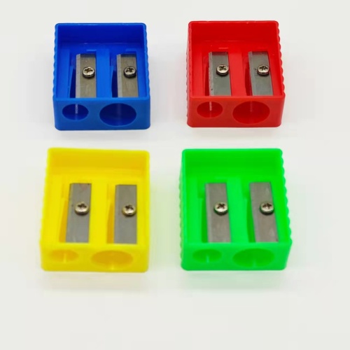 Square large and small holes hole pencil sharpener thumbnail