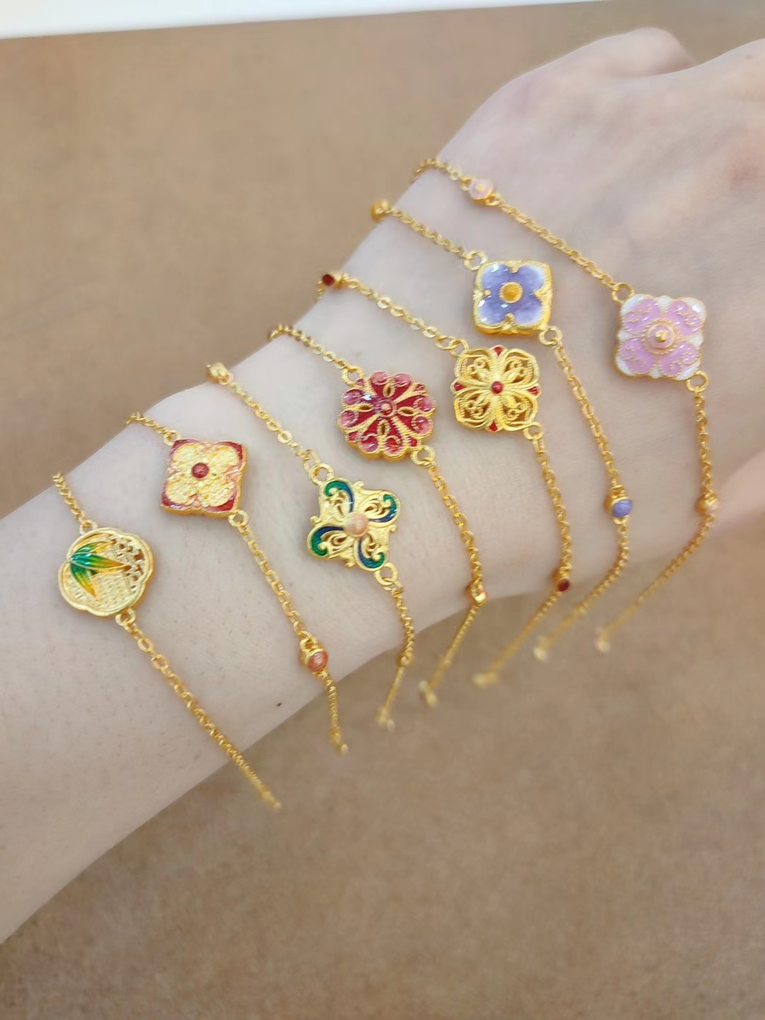 手链/999足金细节图