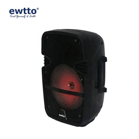 ewtto ET-P5037MB 8 inch Wireless BT Speaker With Remote Control FM full figure