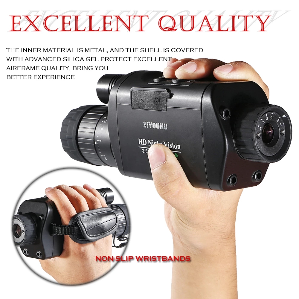 WIFI Connection IR Digital Night Vision-Device 3.5-10.5X Magnification Monocular Day & Night Dual Use Night Vision Hunting Scope