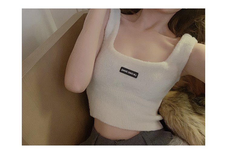 年会礼服系列小个子BB放心入手雪尼尔背心针织衫详情1