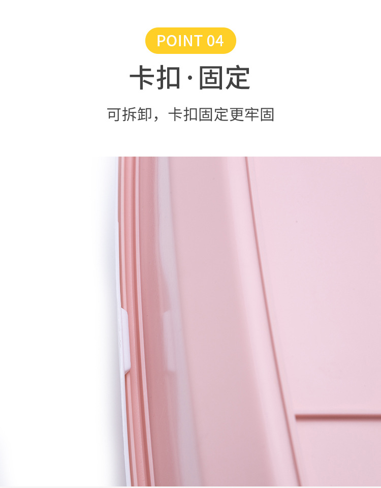 Wholesale pet cat litter boxes, leaky footrests, cat toilets, universal cat cleaning products for both big and small cats pic 7