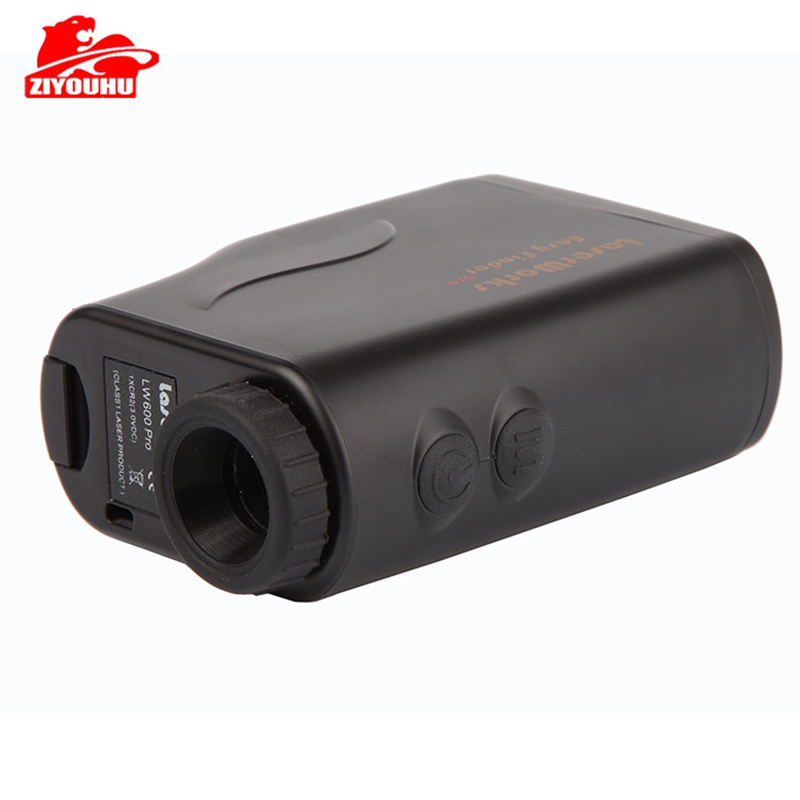 ZIYOUHU600m 6X21 Rangfinder Waterproof Hunting Laser Range Finder Vertical Height Horizontal Distance Measuring with Flagpole