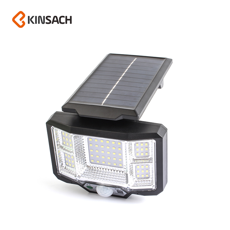 新款户外家用太阳能一体式感应灯LED遥控器款人体感应灯