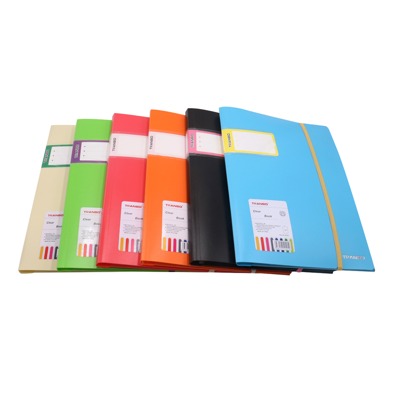 TRANBO EH20/EH40/EH60 Display Book A4 Size With 20/40/60 Pockets business file