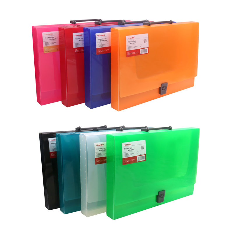 TRANBO CB1233 Document box FC Size sheet protector thumbnail